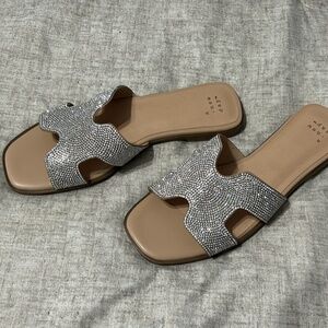 Brand new sparkle flats size 7